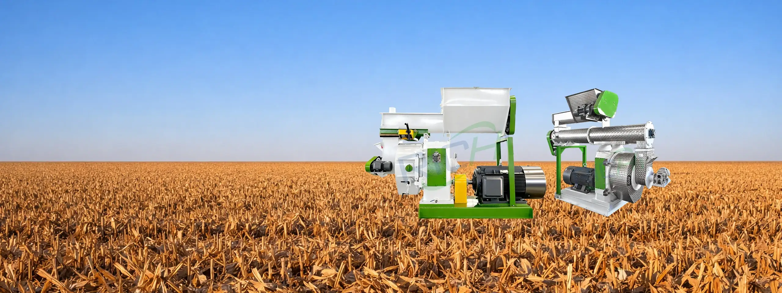 corn stalk pellet machine banner for PC