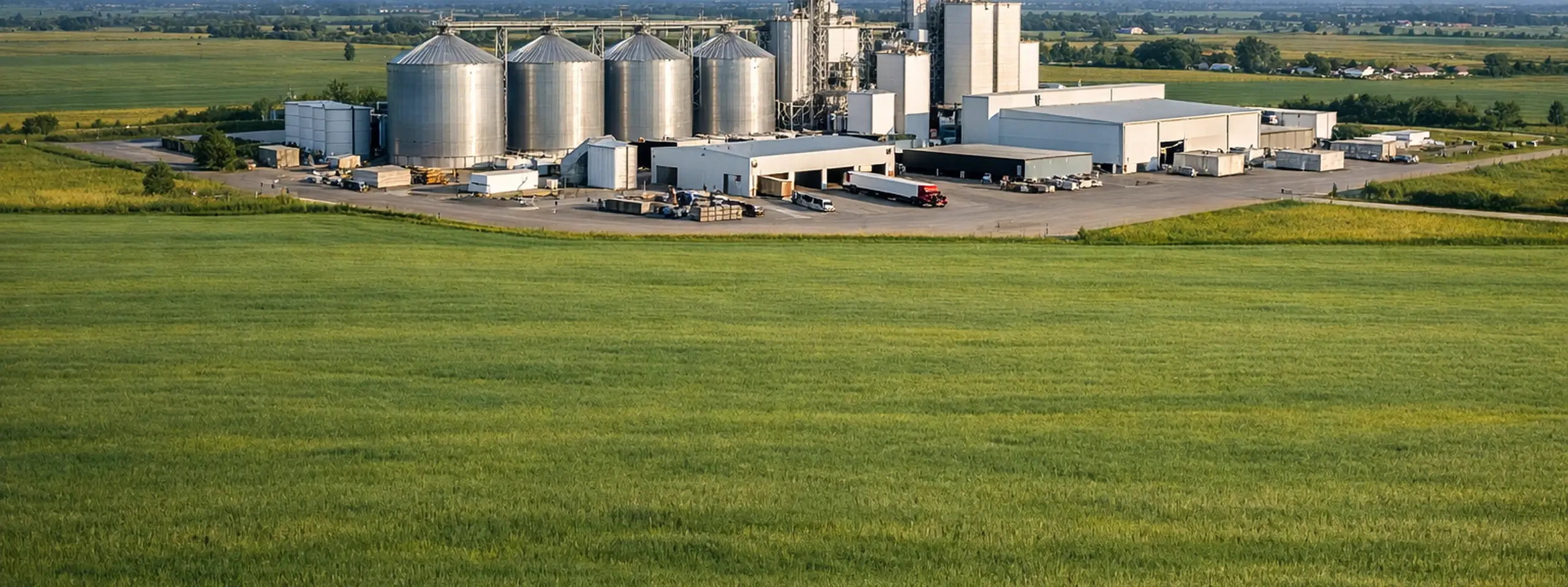 feed plant on the field