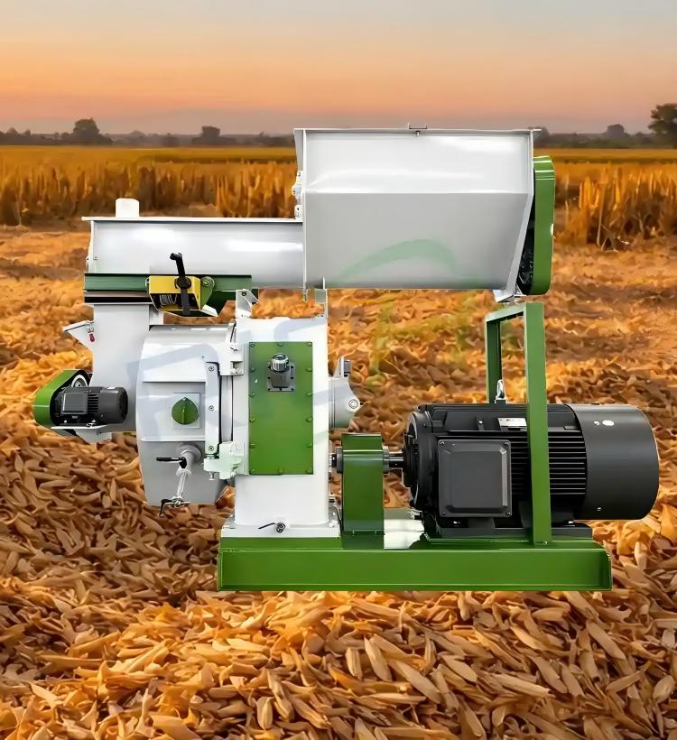 Reishülsen-Pelletiermaschine Banner für Telefon