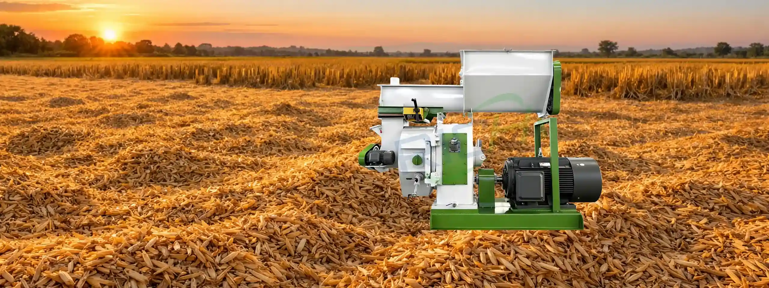 Reishülsen-Pelletiermaschine banner