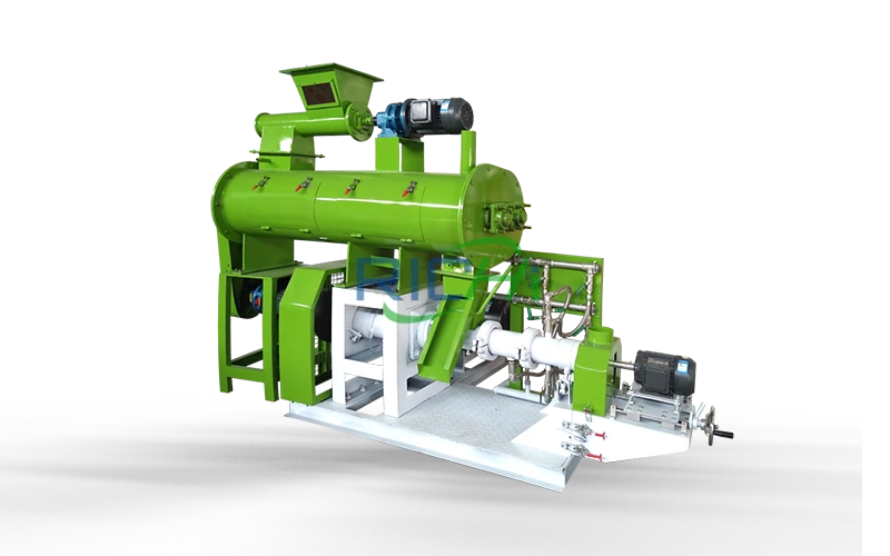 небольшой одношнековый экструдер для рыбных кормов