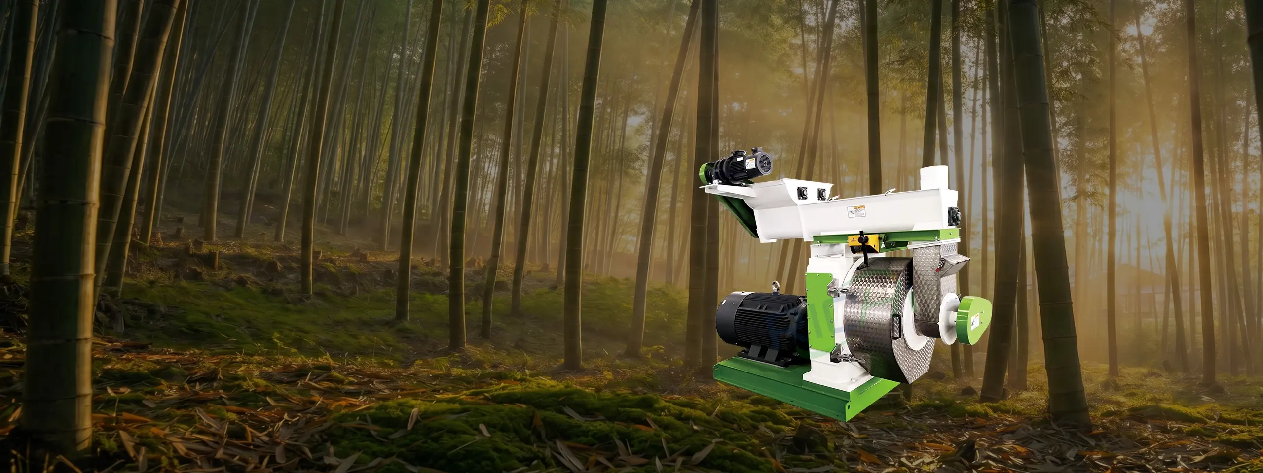 bamboo pellet machine banner
