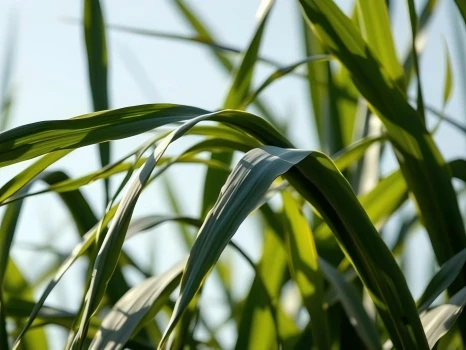 sugarcane leaves
