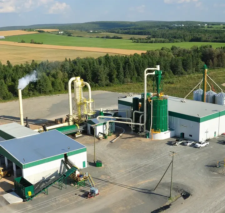 6-8tph Vertical Biomass Pellet Production Line