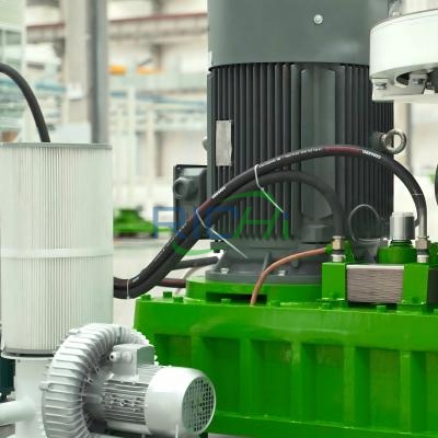 Siemens Motor--Vertical Ring Die Wood Pellet Mill