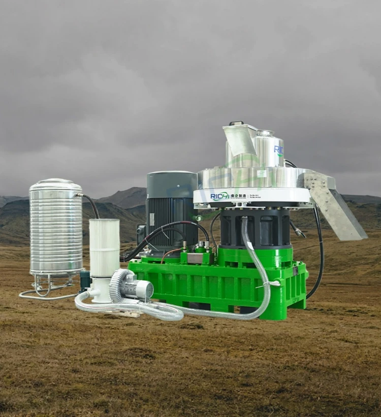 vertical biomass pellet machine banner for phone