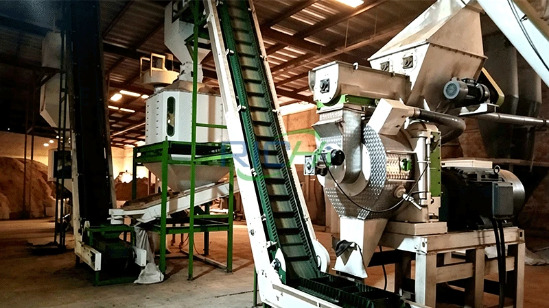 Canada 2-2.5 T/H Sawdust Cat Litter Pellet Machine