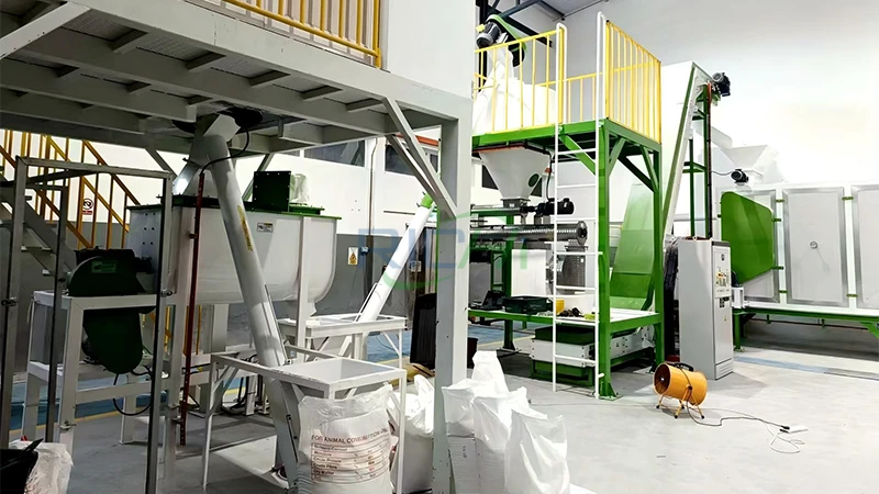 Malaysia 0.5-1 T/h Tofu Cat Litter Production Line