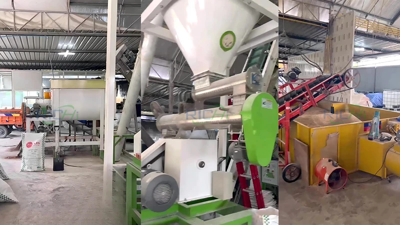 Thailand 1-2 T/h Bentonite Cat Litter Processing Line
