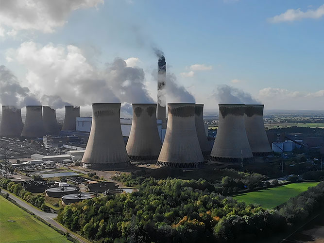 biomass power station