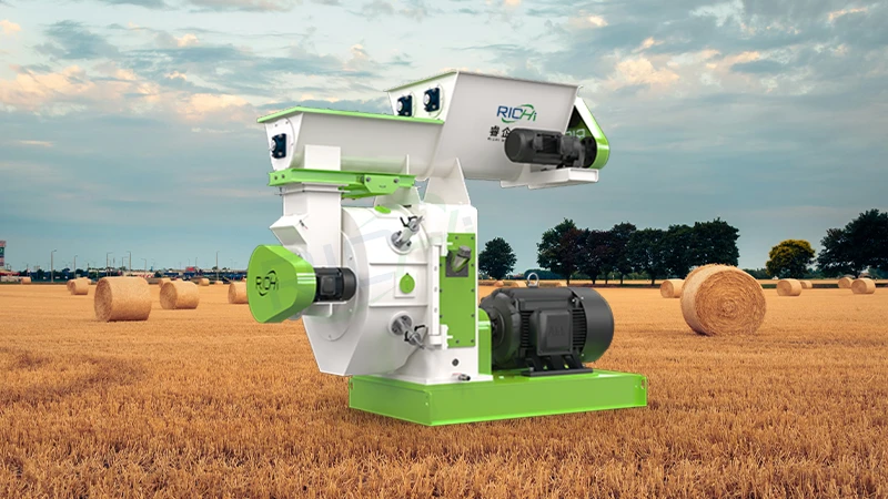 macchina per la produzione di pellet di paglia