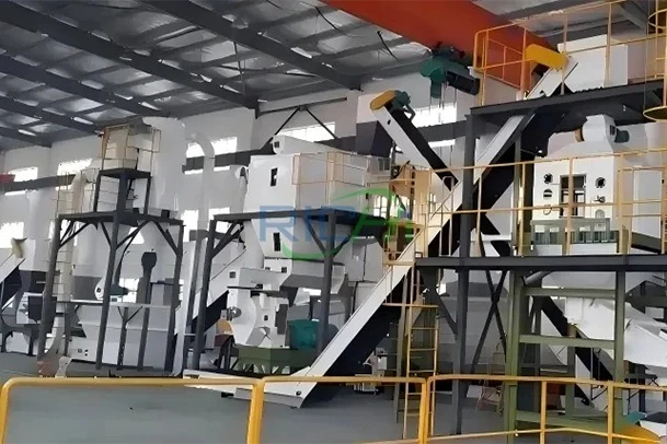 Dây chuyền sản xuất phân bón hữu cơ công suất 5-6 tấn/giờ