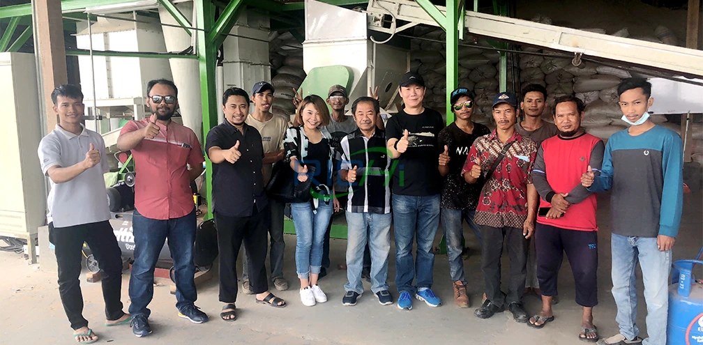 Indonesia biomass pellet production line