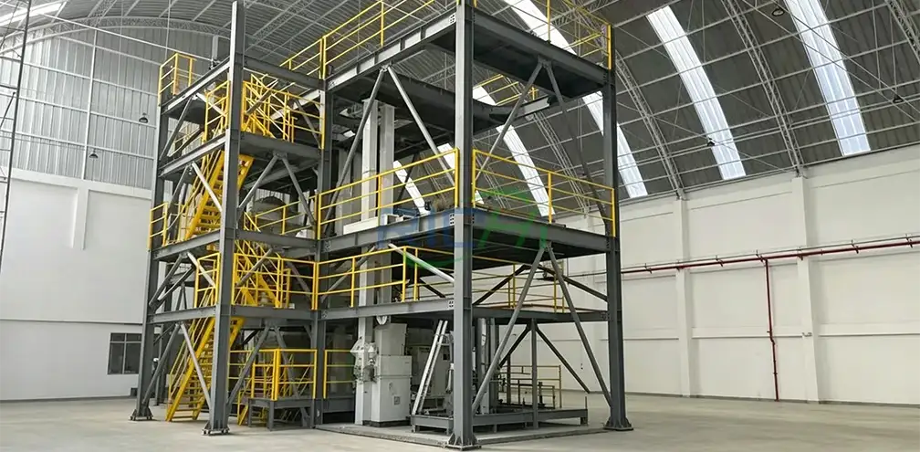 Peru chicken feed production line