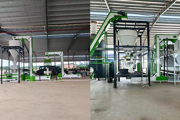 Dây chuyền sản xuất phân bón hữu cơ sinh học công suất 2-3 tấn/giờ tại Pháp