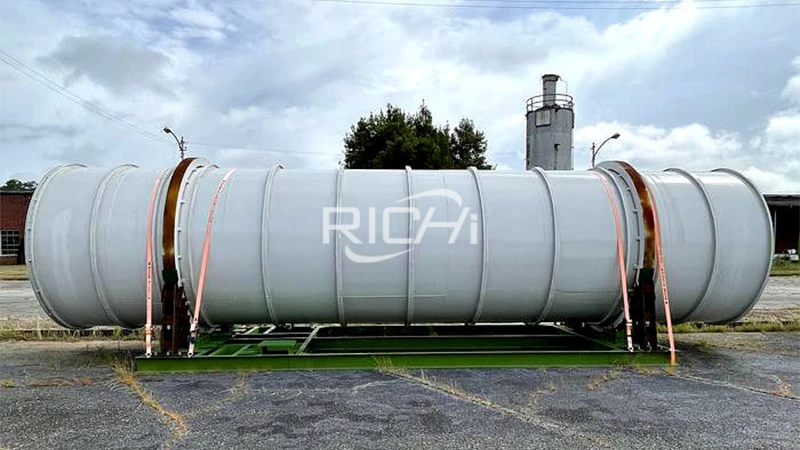 Sawdust Rotary Dryer for Sale Pet Bedding Manufacturer