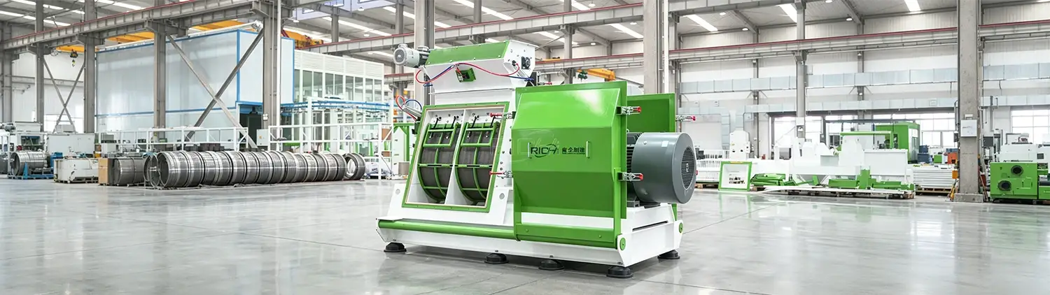 Ҷароҳангар (Hammer Mill) барои чангкашак бо обпошии қатрагӣ + ғизодиҳандаи импеллерӣ
