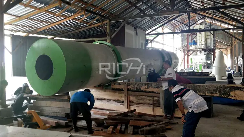 Wood Chip Dryer for Sale Indonesia