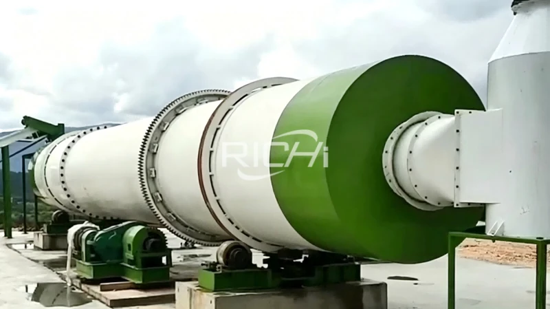 Wood Dust Dryer Machine for Sale Turkey's Biomass Pellet Plant