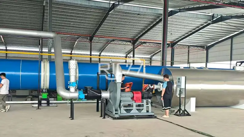 Sawdust Drying Equipment for Sale Malaysia's Carbonization Plant