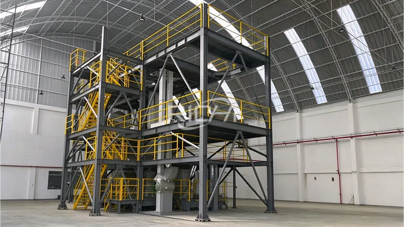 5-6 TPH Poultry Feed Production Plant in Peru
