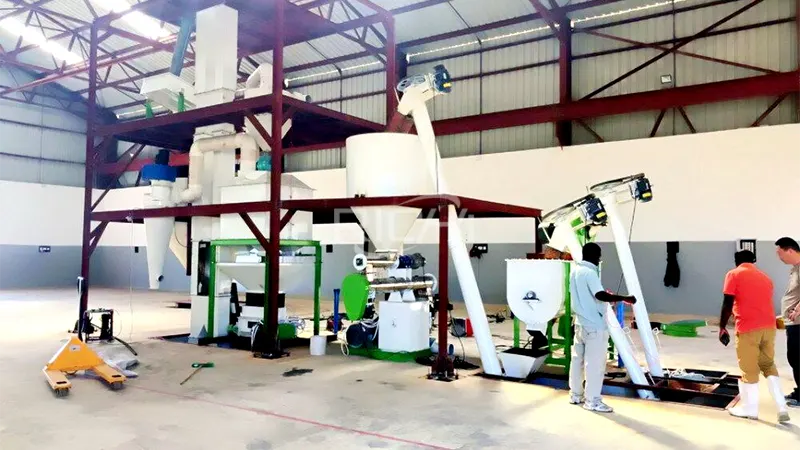 Chicken Feed Mill in Tanzania