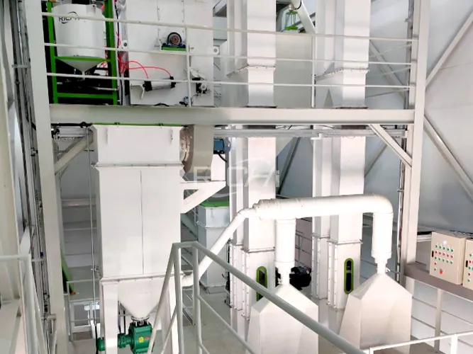 10 T/H Chicken Feed Maker Machine Exported Thailand