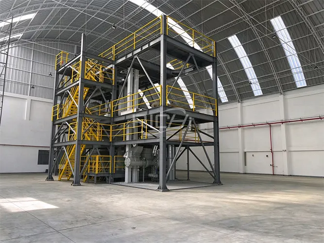 5-6 T/H Chicken Food Machine Exported Peru