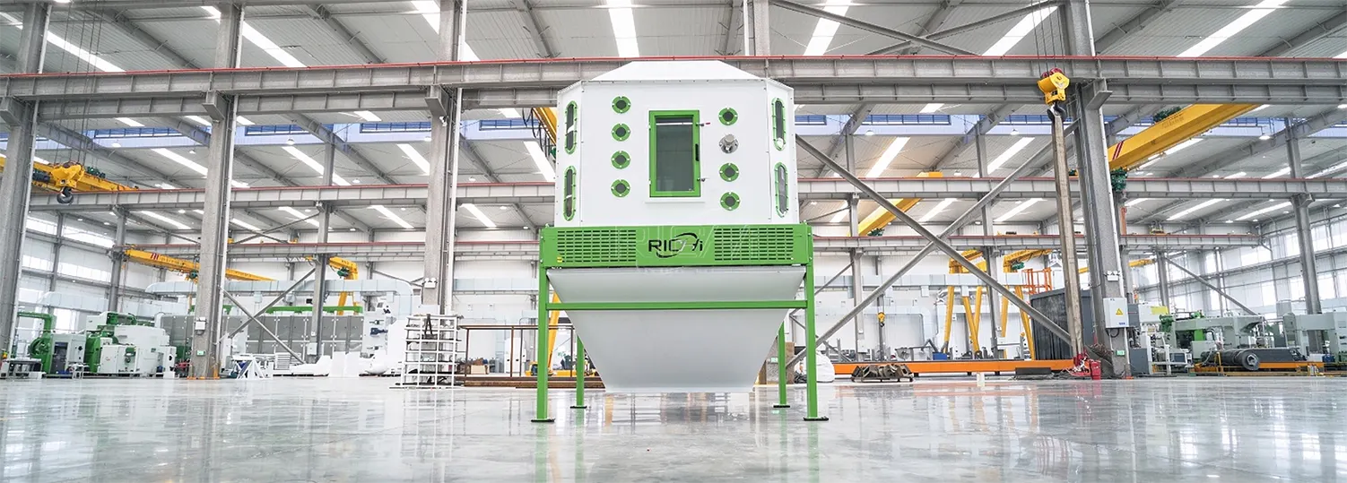 pellet cooling machine in RICHI factory
