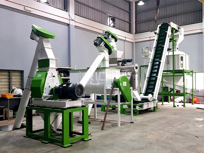 1 T/H Mash Feed + 1 t/h poultry feed mill plant Mexico