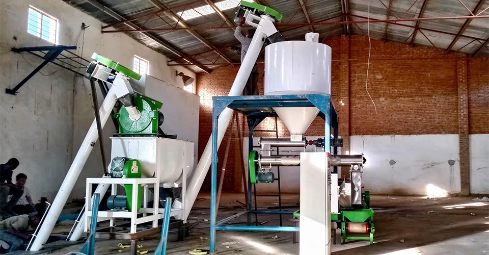 small poultry feed mill